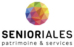 Logo Senioriales patrimoine et services coloré